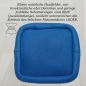 Preview: Praktische handliche kleine Mini VOLL LEDER Münzbörse Schüttelbörse Portemonnaie für Kleingeld/Kinder Geldbeutel (Königsblau)